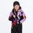 FXR CHILD COLD CROSS CX MONOSUIT 2025 - Black/Lilac Glow