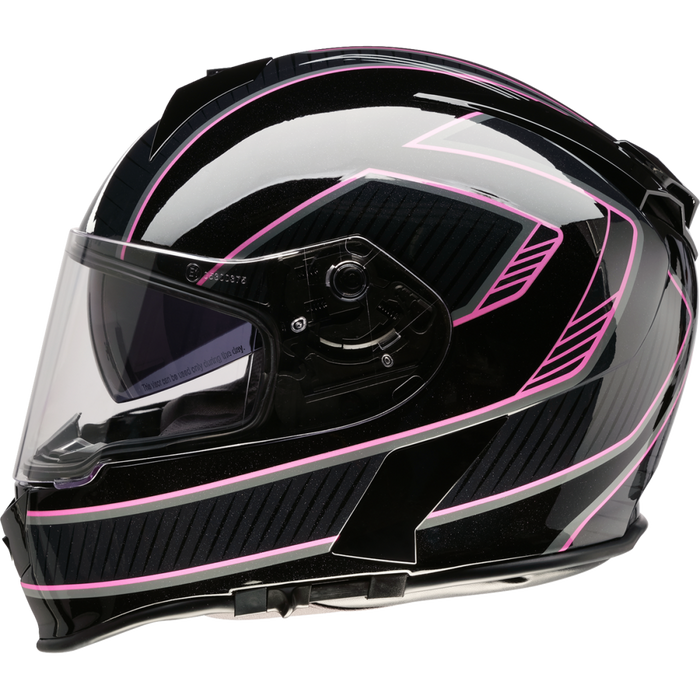 Z1R WARRANT AMPLIFY HELMET 2026 in Black/Pink