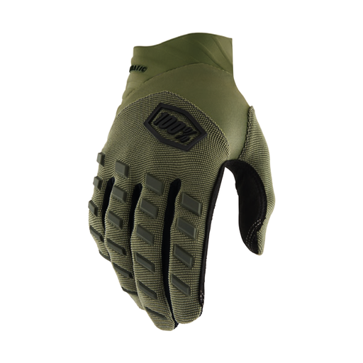 100 percent Airmatic Gloves in Green
