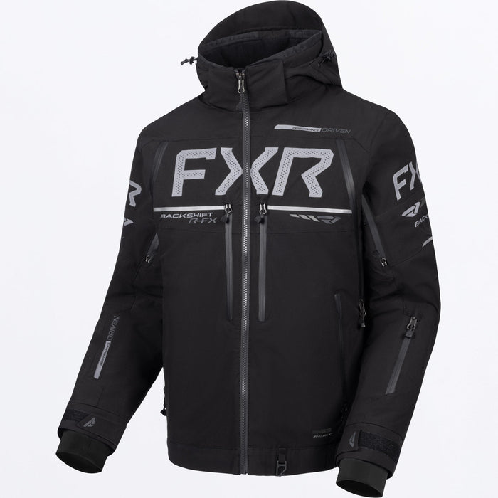 FXR BACKSHIFT R-FX 2-IN-1 JACKET 2025 - Black/Grey/Silver