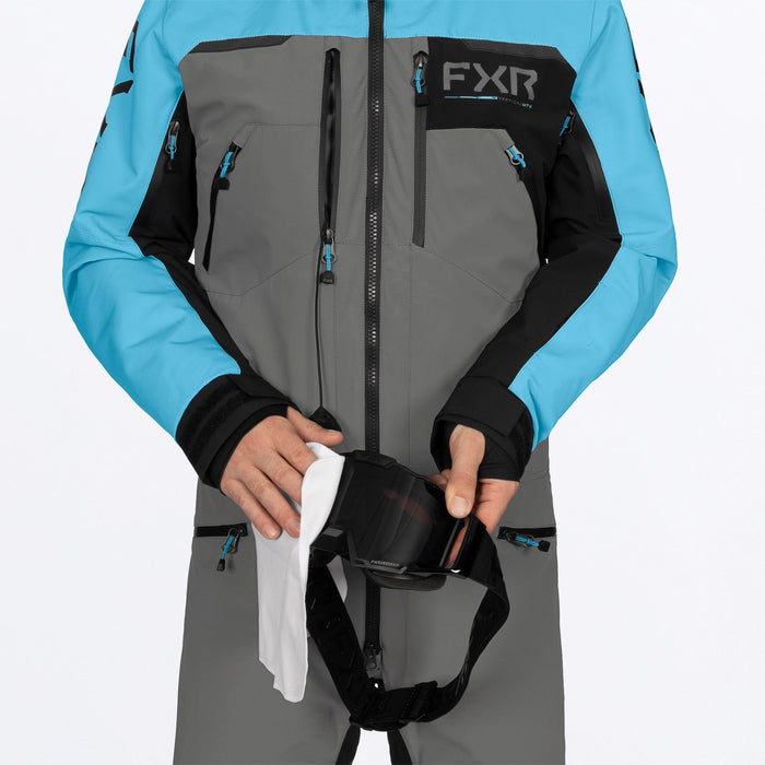 FXR VERTICAL MTX LITE MONOSUITS in Blue/Ti/Black