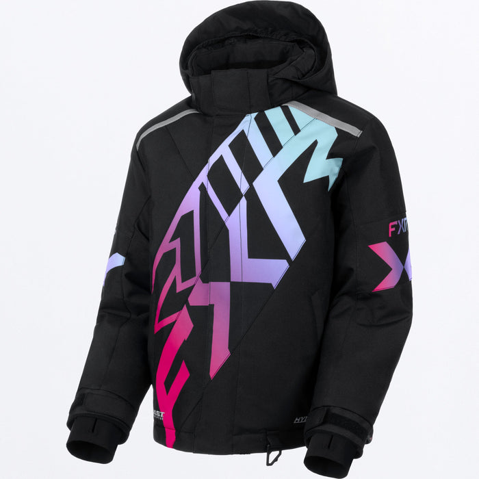 FXR YOUTH COLD CROSS CX JACKET 2025 - Black/Twilight