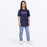 FXR YOUTH VICTORY PREMIUM T-SHIRT in Navy/Dusty Rose