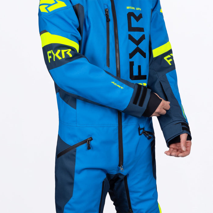 FXR HELIUM LITE MONOSUITS  2026 - Blue/HiVis