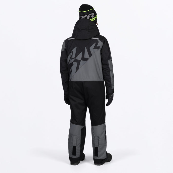 FXR YOUTH COLD CROSS CX MONOSUIT 2025 - Black/Charcoal