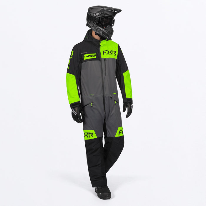 FXR REVO F.A.S.T. Monosuit in Lime/Ti/Black