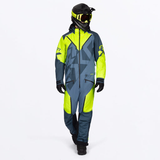 FXR COLD CROSS CX LITE MONOSUITS LITE  2026 - Light Steel/HiVis