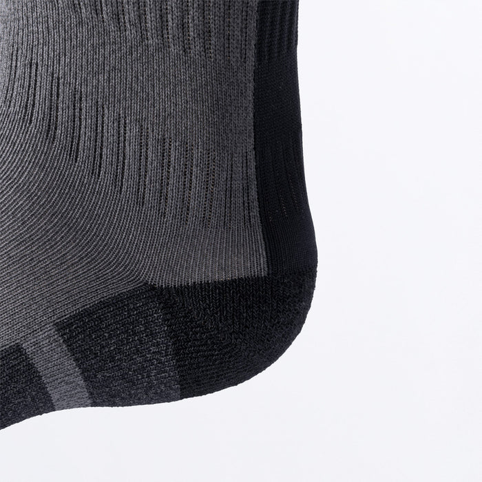 FXR BOOST PERFORMANCE SOCK (2 PACK) SNOW 2027 in Asphalt/Black
