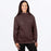 STACK COTTON PULLOVER WOMEN'S HOODIE