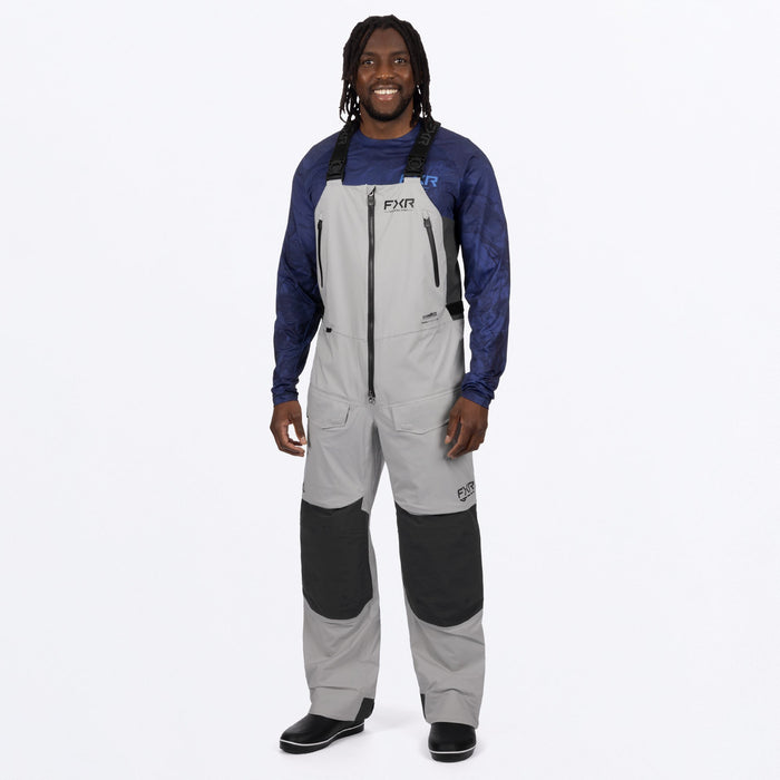 FXR Vapor Pro Tri-Laminate Bib Pant 2026Grey