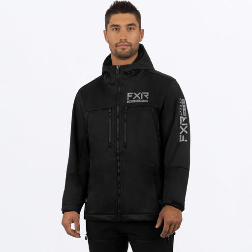 FXR Pro Softshell Jacket in Black 