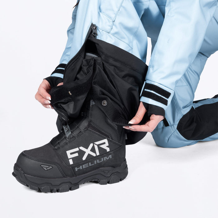 FXR WOMEN'S COLD CROSS CX F.A.S.T.™ INSULATED MONOSUITS 2025 - Maui Blue/Black