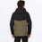 FXR ALTITUDE TECH 1/4 ZIP HOODIE in Black/Moss