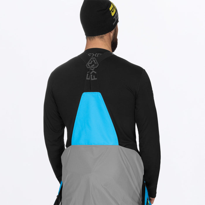 FXR COLD CROSS CX LITE MONOSUITS LITE in Blue/Hi-Vis