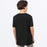 FXR YOUTH MITERED PREMIUM T-SHIRT in Black/HiVis