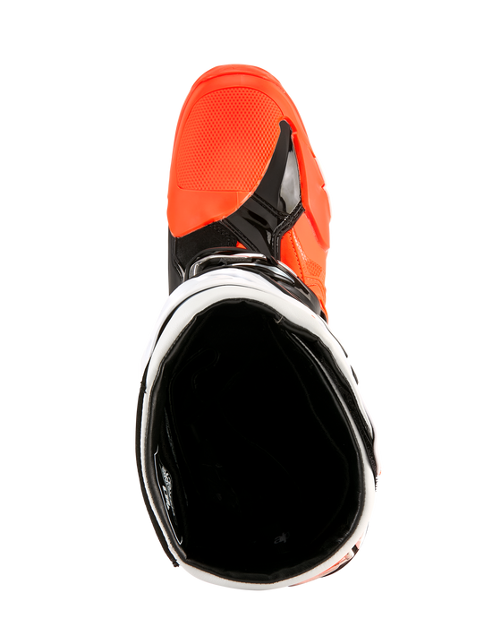 ALPINESTARS TECH 10 ENDURO BOOTS 2026 in Fluo Orange/Black/White