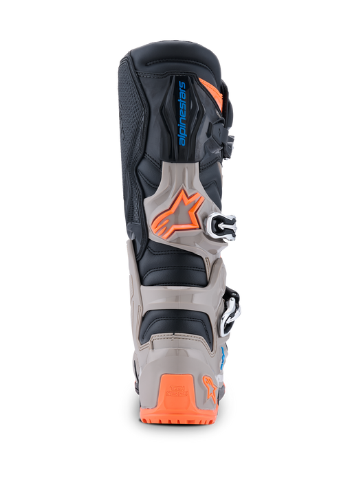 ALPINESTARS TECH 7 ENDURO BOOTS 2026 in Black/Warm Gray/Fluo Orange