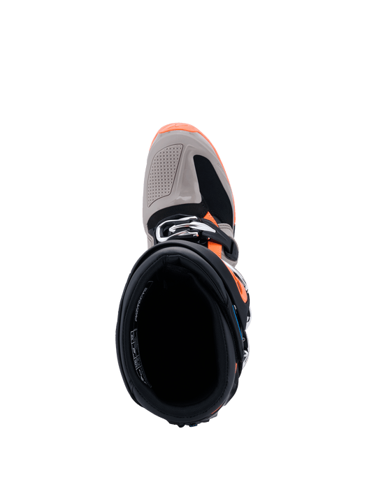 ALPINESTARS TECH 7 ENDURO BOOTS 2026 in Black/Warm Gray/Fluo Orange