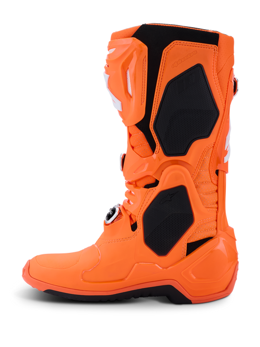 Alpinestars Tech 10 Supervented Boots in Fluo Orange/Black/White 2026