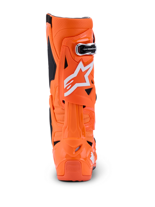 Alpinestars Tech 10 Supervented Boots in Fluo Orange/Black/White 2026
