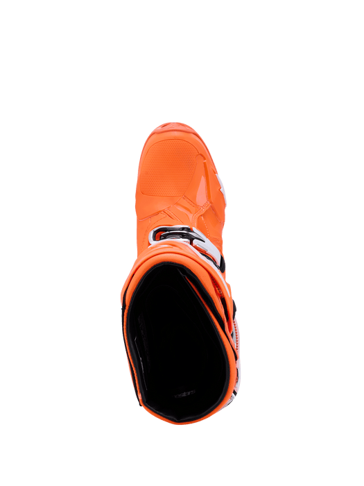 Alpinestars Tech 10 Supervented Boots in Fluo Orange/Black/White 2026