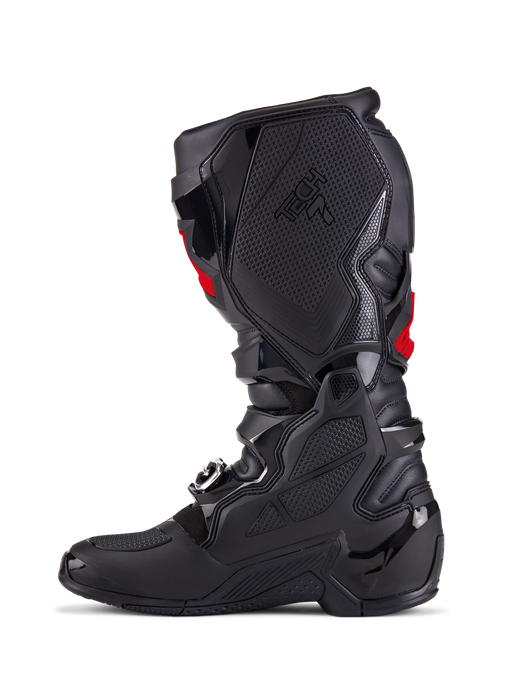 ALPINESTARS TECH 7 BOOTS 2025 in Black/Fluo Red