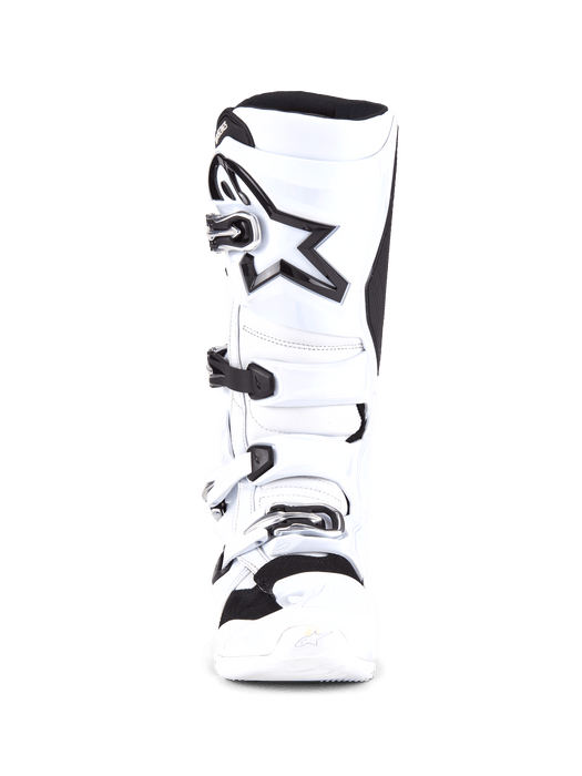ALPINESTARS TECH 7 BOOTS 2025 in White/Black 25