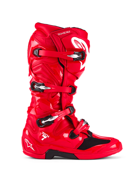 ALPINESTARS TECH 7 BOOTS 2025 in Bright Red
