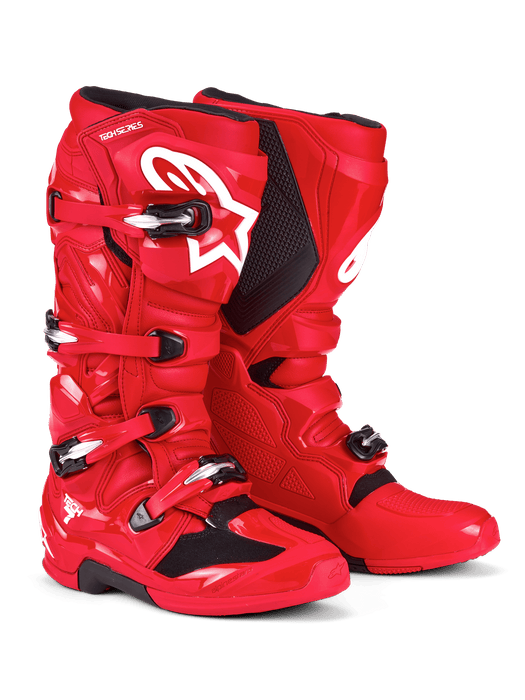 ALPINESTARS TECH 7 BOOTS 2025 in Bright Red