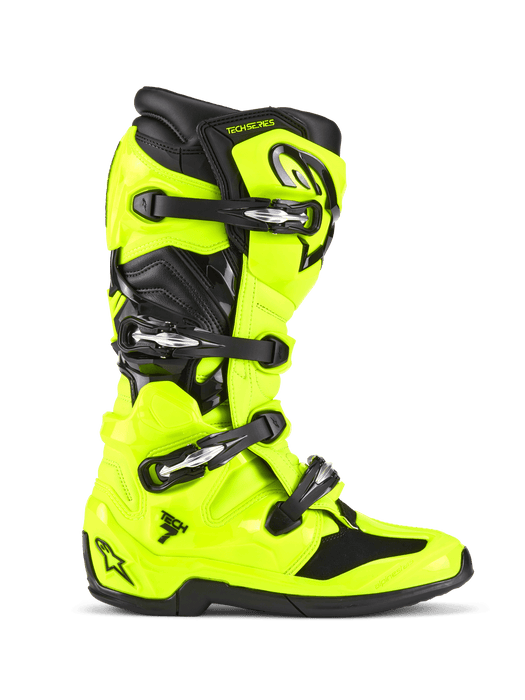 ALPINESTARS TECH 7 BOOTS 2025 in Fluo Yellow/Black