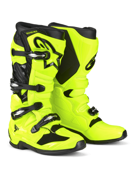 ALPINESTARS TECH 7 BOOTS 2025 in Fluo Yellow/Black