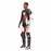 Dainese Laguna SECA 6 Perf One Piece Leather Suit 2025 in Black/White/Red-Fluo
