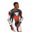 Dainese Laguna SECA 6 Perf One Piece Leather Suit 2025 in Black/White/Red-Fluo