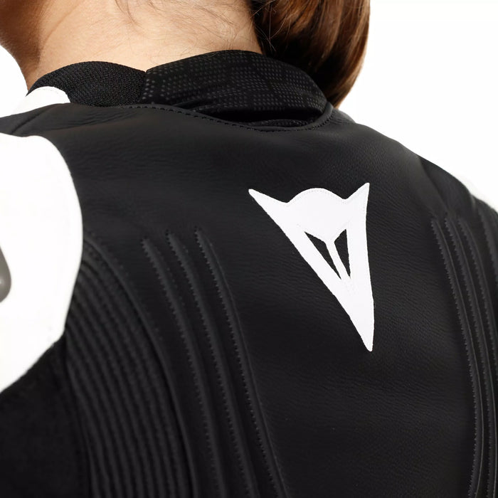 Dainese Racing 5 Lady Jacket 2025 in Black/White