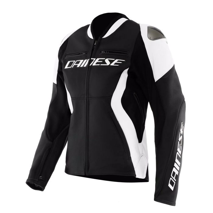 Dainese Racing 5 Lady Jacket 2025 in Black/White