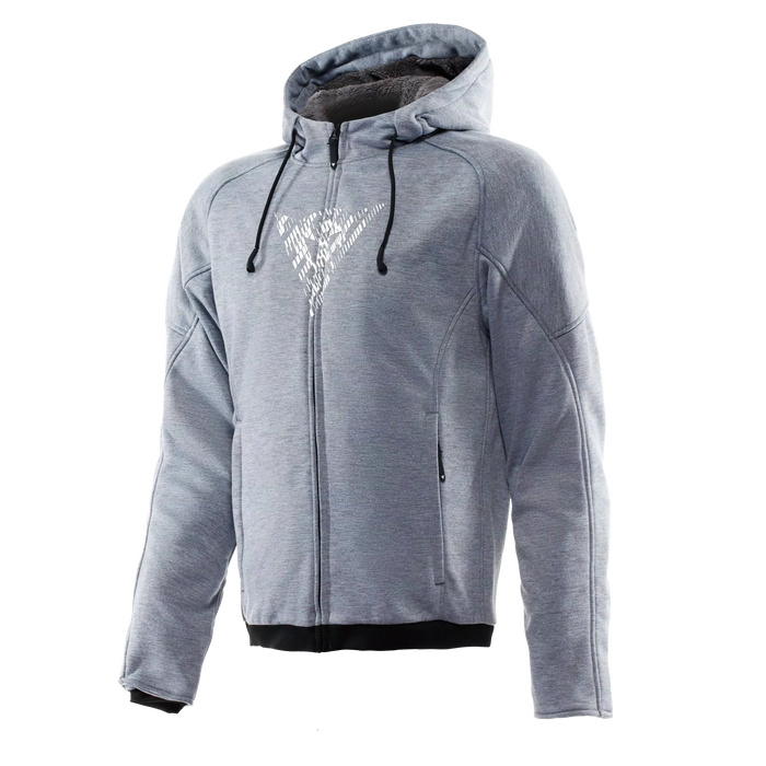 Dainese Bovisa Safety Hoodie Full Zip 2025 in \Grey/Black