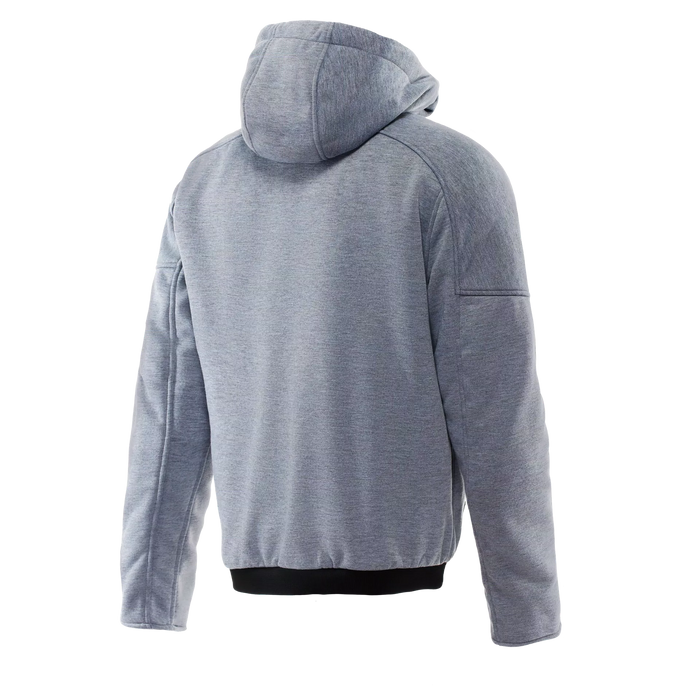 Dainese Bovisa Safety Hoodie Full Zip 2025 in \Grey/Black