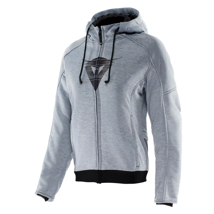 Dainese Daemon-X Safety Hoodie Zip Women 2025 in Grey