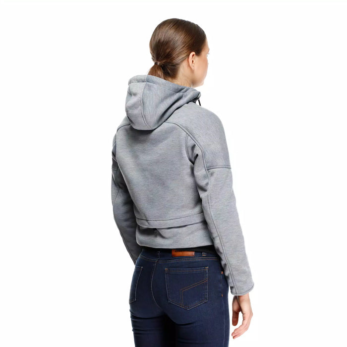 Dainese Daemon-X Safety Hoodie Zip Women 2025 in Grey