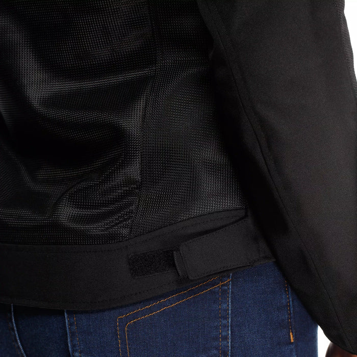 Dainese Herosphere Tex Lady Jacket 2025 in Black/Gray/Light Green