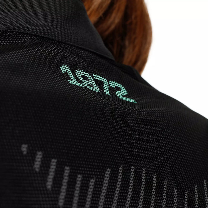 Dainese Herosphere Tex Lady Jacket 2025 in Black/Gray/Light Green