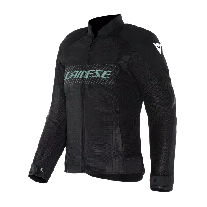Dainese Herosphere Tex Lady Jacket 2025 in Black/Gray/Light Green