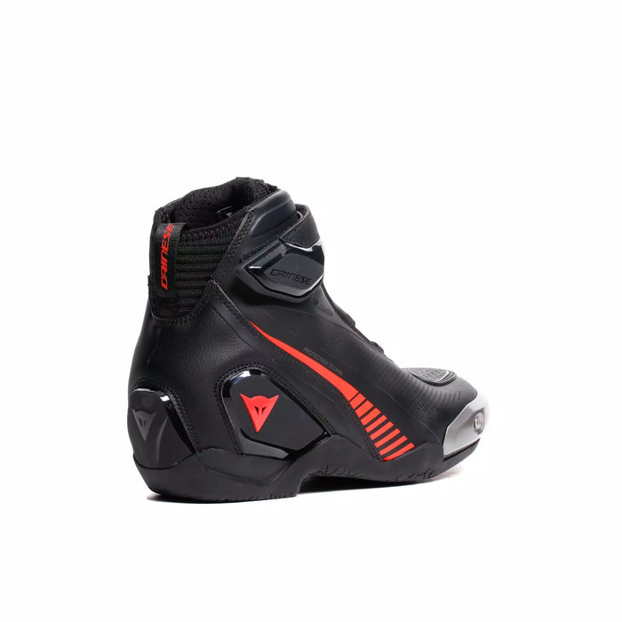 Dainese Superya Shoes 2025 in Black / Red Fluo