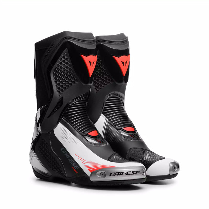 Dainese Torque 4 Lady Boots 2025 in Black / White / Red Fluo