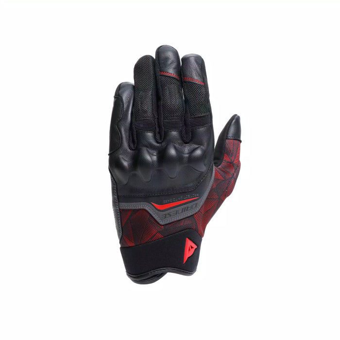 Dainese Ermex Gloves 2025 in Black/Red Lava
