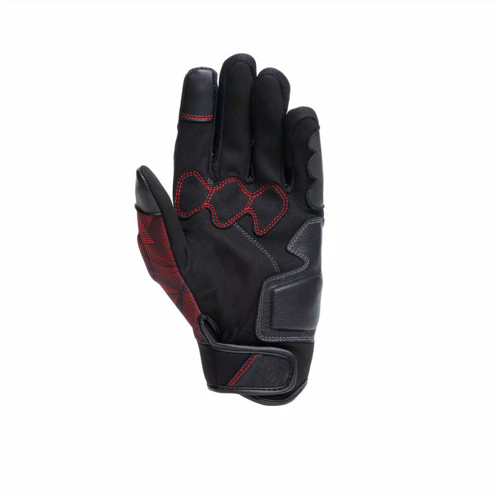 Dainese Ermex Gloves 2025 in Black/Red Lava