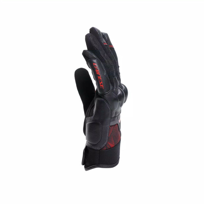 Dainese Ermex Gloves 2025 in Black/Red Lava