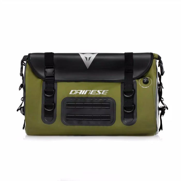 Dainese Explorer WP Duffle Bag 2025 in Black/Green
