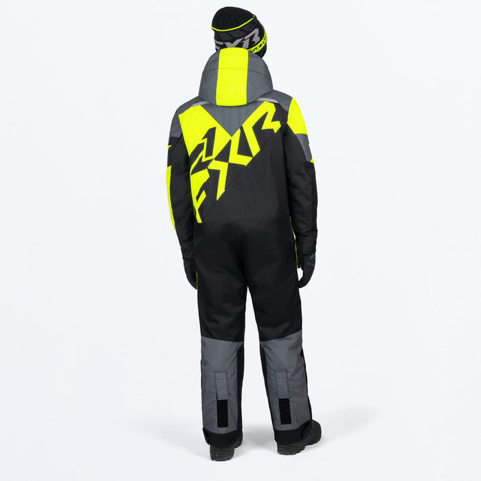 FXR YOUTH COLD CROSS CX MONOSUIT 2025 - Black/HiVis