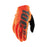 100 percent Brisker Gloves in Fluorescent Orange/Black